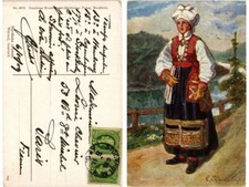 Cpa nordiska museet d'occasion  Expédié en France