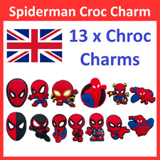 Spiderman shoes charms for sale  BEDFORD