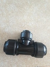 Mdpe connector blue for sale  LEICESTER