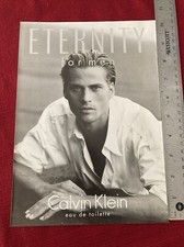 Calvin Klein Eternity For Men Eau de Toilette 1996 anúncio impresso, usado comprar usado  Enviando para Brazil