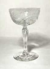 TIFFIN ~ Cristal de corte elegante 3 Oz. COPO DE COQUETEL LICOR (madeira de estacionamento) ~ EUA comprar usado  Enviando para Brazil