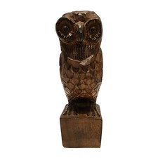 Carved wood owl for sale  Cabot