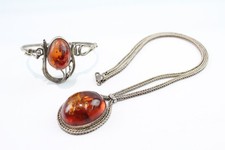 Sterling silver amber for sale Sterling silver amber for sale  UK