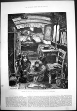 Antique old print for sale  UK