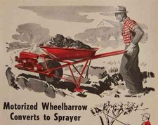 Motorized wheelbarrow 1958 for sale  Diamond Point