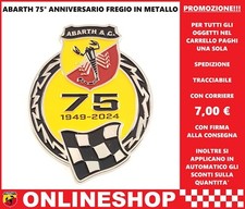 Abarth anniversario fregio usato  Catanzaro
