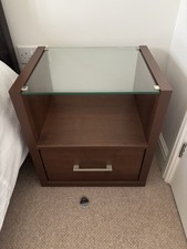 Pair bedside glass for sale  RYE