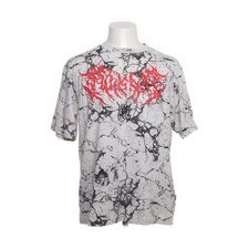 Cropp, T-shirt, rozmiar: L, biały, bawełna, batik, damski #Aib na sprzedaż  PL