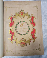 Antique book sheet for sale  WIMBORNE