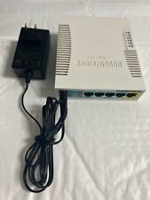 Roteador AP sem fio Mikrotik RB951Ui-2HnD RouterBOARD 2.4Ghz com fonte de alimentação comprar usado  Enviando para Brazil