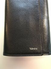 Valextra black leather for sale  UK