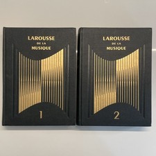 Larousse de la Musique, 2 Vol, in French, incl Record, 1957, Norbert Dufourcq Ed comprar usado  Enviando para Brazil