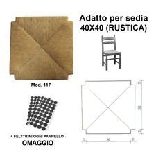 Set sedute paglia usato  Campolongo Tapogliano