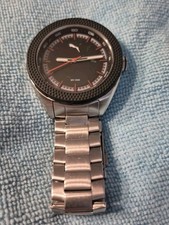 Relógio da marca Puma 47mm estojo pulseira SS nova bateria LEIA DETALHES comprar usado  Enviando para Brazil