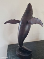 Sculpture baleine bois d'occasion  Charbonnières-les-Bains