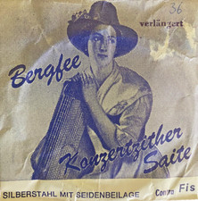 Bergfee harfenzither saiten gebraucht kaufen  Traunreut