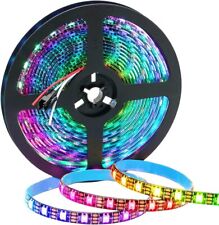 5M 16.4ft 3528 SMD 12v 300 LED Flexible RGB Tira de Luz Impermeable IP65 + Control remoto segunda mano  Embacar hacia Argentina