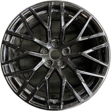 Audi 19x8.5 R8 roda dianteira preta aro OEM estoque de fábrica 2017-2018 comprar usado  Enviando para Brazil