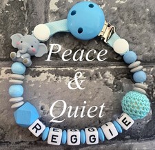 Personalised dummy clip for sale  SWADLINCOTE