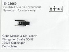 Märklin stück 402660 gebraucht kaufen  Gunzenhausen