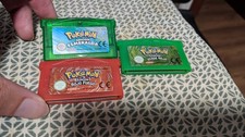 Usado, Lote GBA POKEMONS  VERDE HOJA  Rojo Fuego Y EsmeraldasPAL ESP CARTUCHO  ORIGINAL comprar usado  Enviando para Brazil