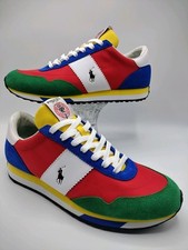 Tênis Polo Ralph Lauren Train 89 Color Block EUA tamanho 9.5, usado comprar usado  Enviando para Brazil