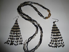 Parure collana torchon usato  Italia