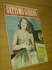 Settimo giorno 1952 usato  San Marcello Piteglio
