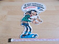 Autocollant gaston lagaffe d'occasion  Toulon-