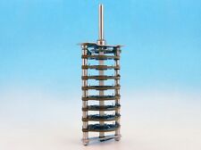 Interruptor rotativo 1 X 8 PÓLOS 7 posições de arremesso 8P7T vintage Alemanha contato prata comprar usado  Enviando para Brazil