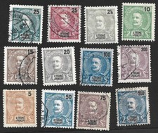 São Tomé e Príncipe #39 58 1898-1903 Carlos edição 12v M/U comprar usado  Enviando para Brazil