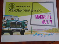 Magnette mark brochure for sale  KINGS LANGLEY