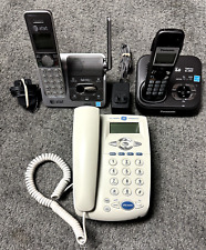 TELEFONES (3)- FUNCIONANDO- TELEFONES FIXOS-PANASONIC & ATT WIRELESS & GE MEMORY PHONE, usado comprar usado  Enviando para Brazil