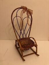Vintage wicker rattan for sale  HOLYWELL