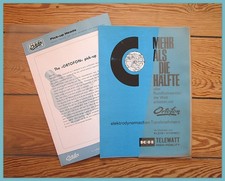 Werbemappe prospekte rtofon gebraucht kaufen  Deutschland