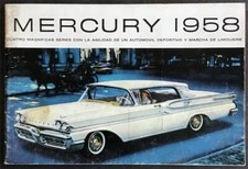 Mercury 1958 usa for sale  LEICESTER