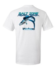 Salt Zone Performance Wear saltwater short sleeve wahoo fishing t shirt life  comprar usado  Enviando para Brazil