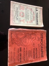 Cours stenographie theorie d'occasion  Chârost