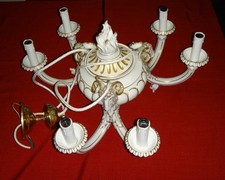 Kronleuchter porzellan weiß gebraucht kaufen  Kerpen