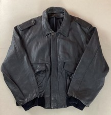 Vintage leather flight for sale  ROYSTON