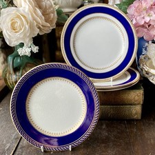 Wedgwood plates cobalt for sale  HALIFAX