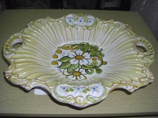Centrotavola ceramica decorato usato  Mazzarrone
