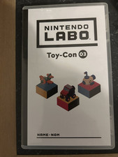 Nintendo labo kit d'occasion  Riedisheim