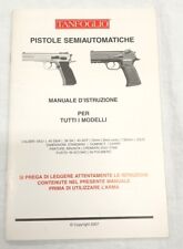 Manuale tanfoglio pistole usato  Legnano