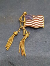 Spilla bandiera americana usato  Palermo