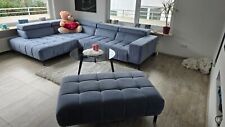 Sofa wohnlandschaft himmelblau gebraucht kaufen  Niedereschach