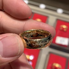 Senhor dos Anéis O Um Anel com Corrente Espessada 2,7 mm Joias de Tungstênio 20º comprar usado  Enviando para Brazil