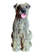 Terrier dog figurine usato  Spedire a Italy
