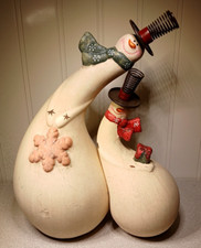 Christmas gourd snowman for sale  El Paso