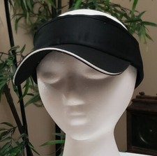 NOVO Chapéu de Sol Viseira Tênis de Golfe Praia Masculino Feminino Boné Ajustável Faixa Esportiva Preto comprar usado  Enviando para Brazil